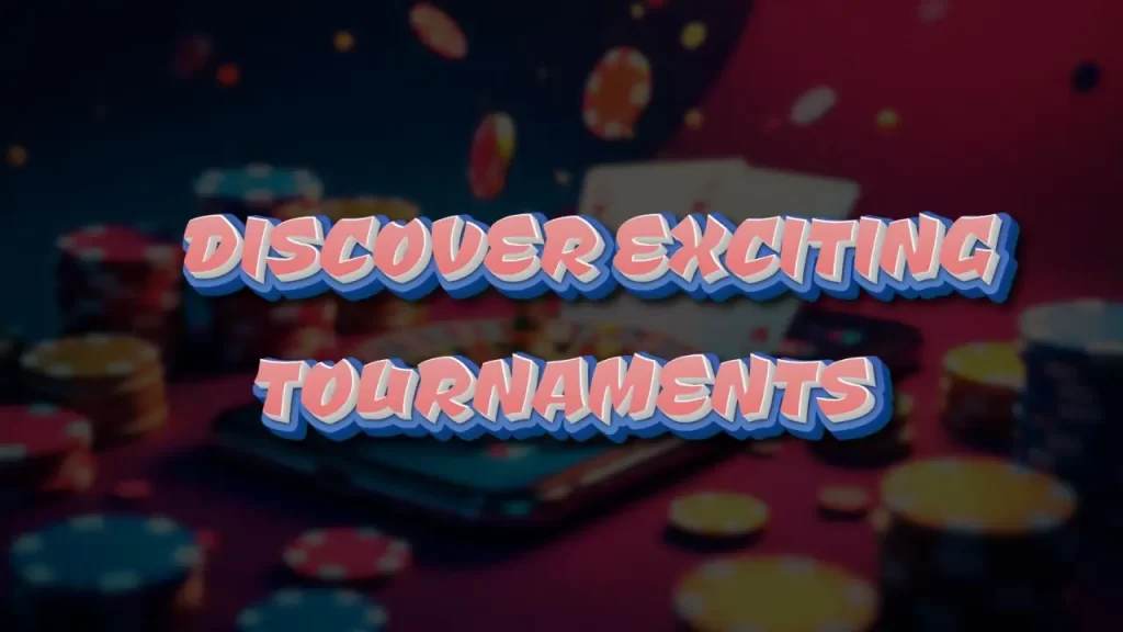 on image text "discover tournaments"