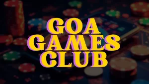 illustration text 'goa games club'