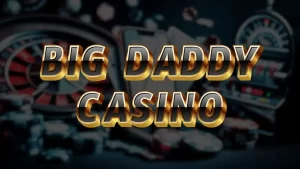 illustration text 'big daddy casino'