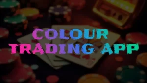 illustration text 'colour trading app'